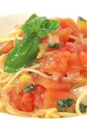 ノークック★トマトソースで時短パスタ-レシピのメイン写真