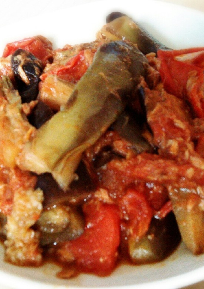 ☆簡単☆トマトとナスの炒め煮-レシピのメイン写真
