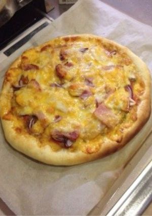 ☆手作り生地でピザ☆-レシピのメイン写真