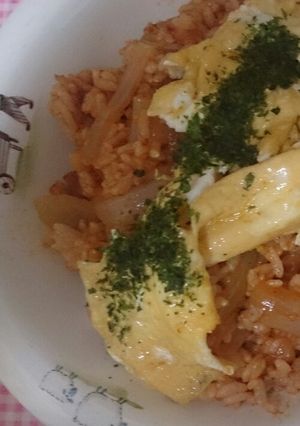 青海苔オムライス(o^-^)-レシピのメイン写真