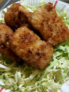 豚ロース薄切りニンニクとチーズ挟み豚カツ-レシピのメイン写真