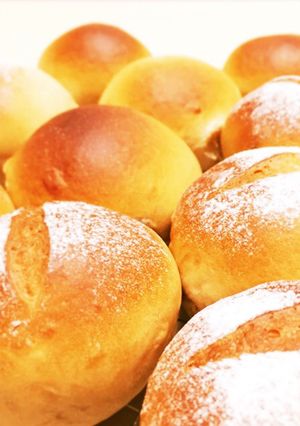 基本のパン*手捏ねの丸パン-レシピのメイン写真