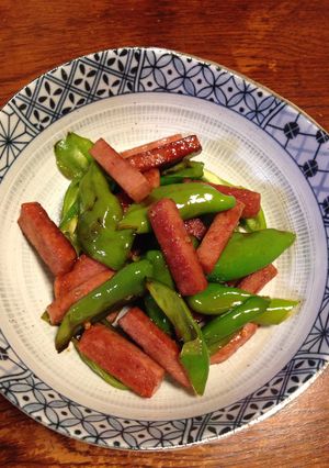 万願寺とうがらしとスパムの甘辛炒め-レシピのメイン写真