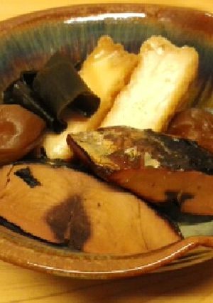 鰹生節と絹厚揚げの煮物-レシピのメイン写真