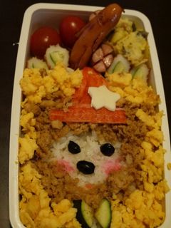 モンチッチのキャラ弁-レシピのメイン写真