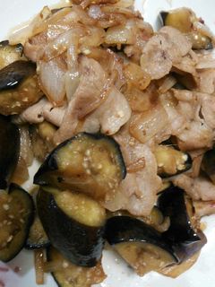 ♡ナスと豚肉の炒めもの♡-レシピのメイン写真