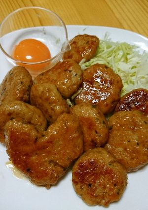 子供も大好き♡簡単月見つくね-レシピのメイン写真