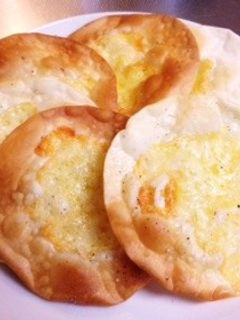 餃子の皮アレンジ チーズ焼き-レシピのメイン写真