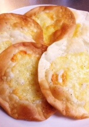 餃子の皮アレンジ チーズ焼き-レシピのメイン写真