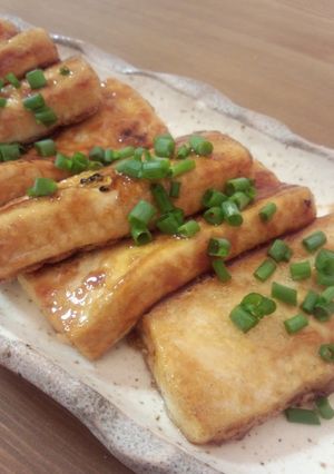 ヨシダソースで豆腐の照り焼き-レシピのメイン写真