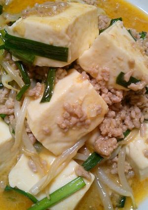 我が家の夏レシピ!!ニラ麻婆豆腐-レシピのメイン写真