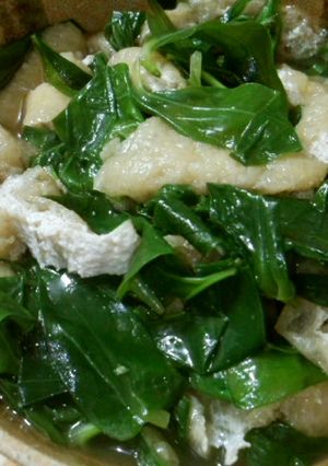 野草をたのしむ~ツユクサの煮びたし-レシピのメイン写真
