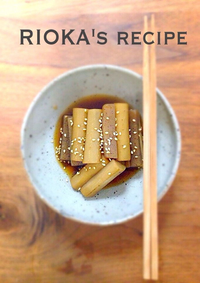 料理長の娘の【牛蒡とこんにゃくの煮物】-レシピのメイン写真