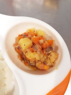 重ね煮de肉じゃが【離乳食後期〜完了期】-レシピのメイン写真