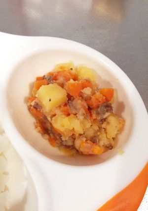重ね煮de肉じゃが【離乳食後期〜完了期】-レシピのメイン写真