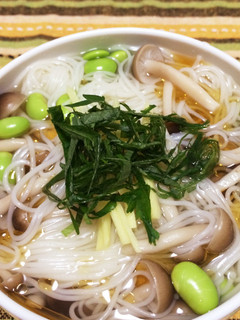 夏でもあったか簡単そうめん-レシピのメイン写真