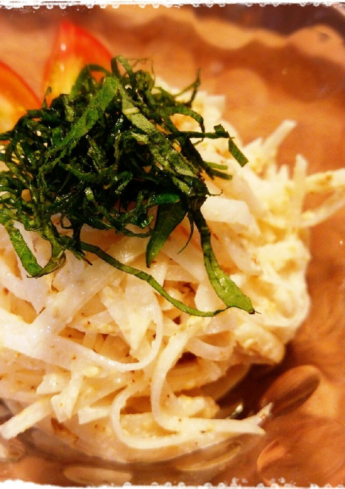 ぽんマヨ 大根サラダ♪-レシピのメイン写真