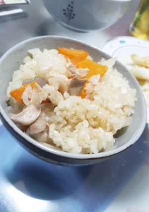 水煮使用で時間短縮！もっちりおこわ-レシピのメイン写真