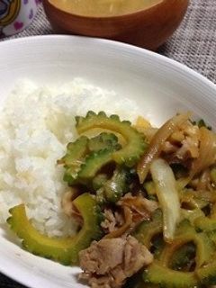 ☆夏に!ゴーヤのピリ辛炒め☆-レシピのメイン写真