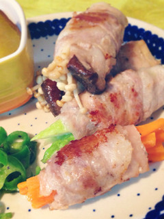 *余り野菜でもう一品!野菜の肉巻き*-レシピのメイン写真