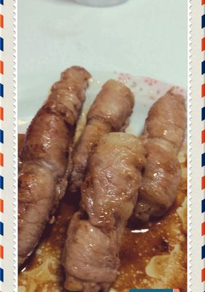 生姜の甘辛肉巻き-レシピのメイン写真