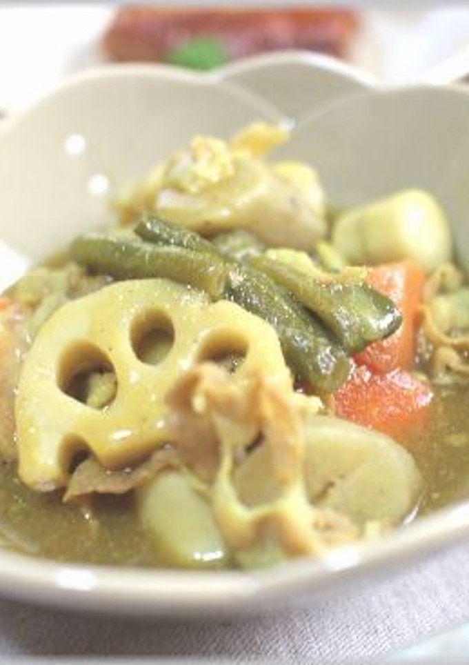 和風カレー煮込みあんかけ-レシピのメイン写真