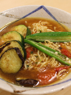 夏野菜カレーラーメン-レシピのメイン写真