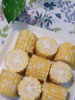 ♪とうもろこしのおいしい茹で方♪-レシピのメイン写真