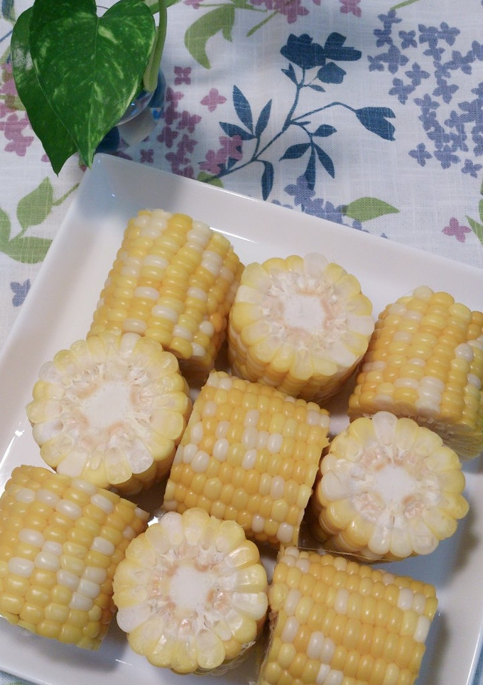 ♪とうもろこしのおいしい茹で方♪-レシピのメイン写真