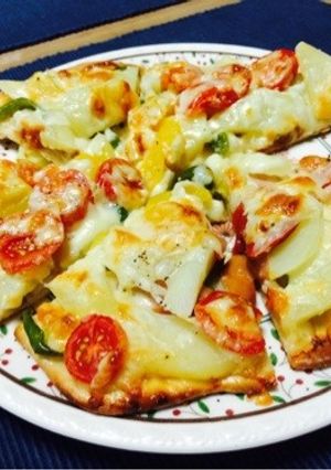 すぐ出来る☆夏野菜のピザ-レシピのメイン写真