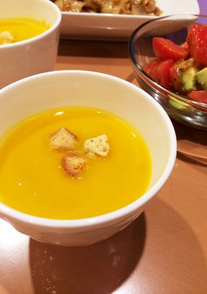 かぼちゃのポタージュ-レシピのメイン写真
