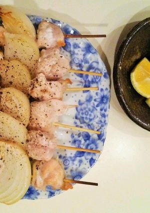 鶏胸肉の焼き鳥-レシピのメイン写真