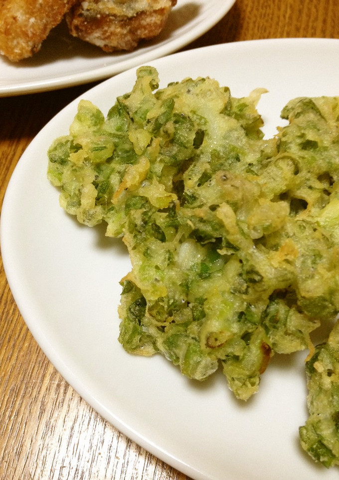 わけぎとしらすのかき揚げ-レシピのメイン写真