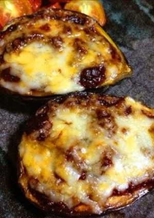 簡単！丸ナス米ナス☆味噌チーズオーブン焼-レシピのメイン写真