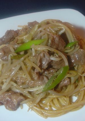 オイスターソース焼きパスタ!?-レシピのメイン写真