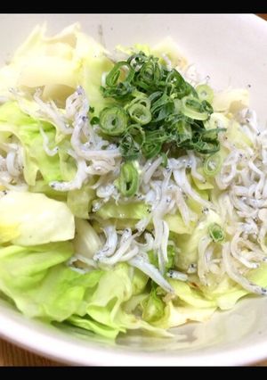 鶏モモ肉とキャベツの簡単しらす蒸し-レシピのメイン写真