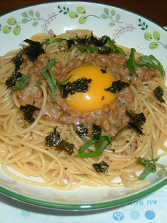 めんつゆで納豆スパ!-レシピのメイン写真