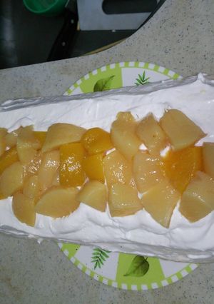 桃のムースケーキ-レシピのメイン写真