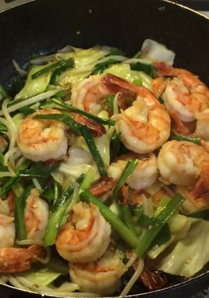 エビの野菜炒め-レシピのメイン写真