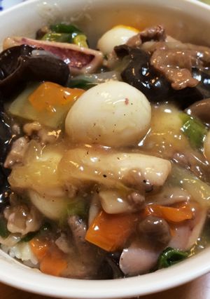 野菜たっぷり中華丼-レシピのメイン写真