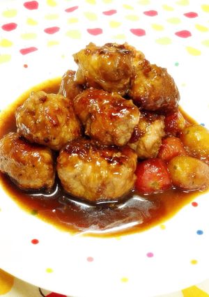 °•*:肉巻きトマトの照り焼き:*•°-レシピのメイン写真