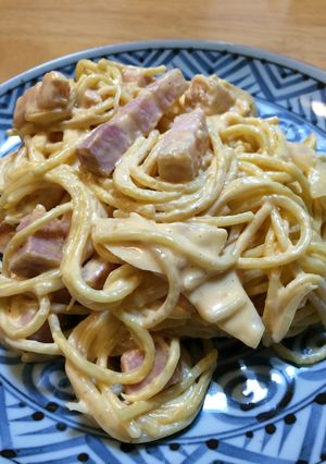 超簡単♪トマトクリームパスタ-レシピのメイン写真