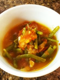 簡単!インゲンのトマト煮-レシピのメイン写真