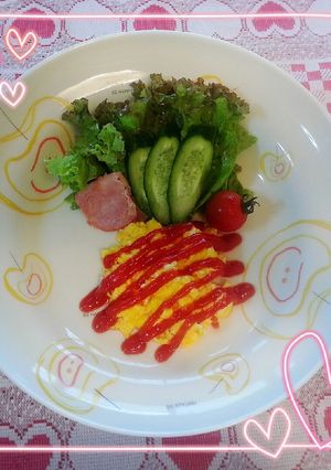 ホテルで食べる様なモーニングセット♪-レシピのメイン写真