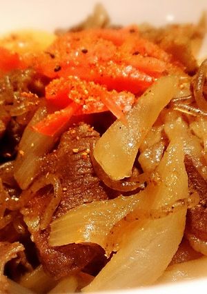 美容!健康!吉野家風牛すじ丼-レシピのメイン写真