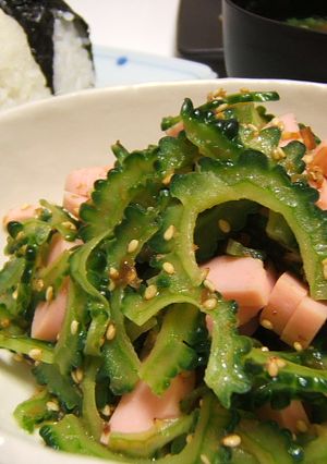 ゴーヤと魚肉ソーセージのポン酢和え-レシピのメイン写真