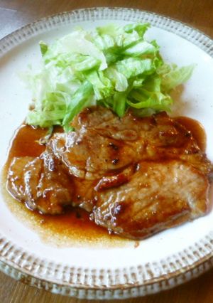 こってりポークステーキ♪-レシピのメイン写真