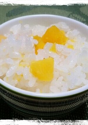 甘い☆かぼちゃご飯-レシピのメイン写真