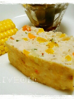 節約ごちそう♪鶏むね肉のミートローフ-レシピのメイン写真