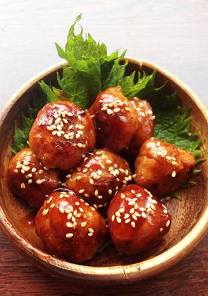 ヘルシー肉団子-レシピのメイン写真